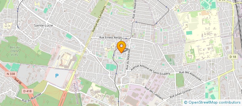 localisation de l'entreprise MADAME XAVIERE LALOUETTE  SAINT-ETIENNE-DU-ROUVRAY