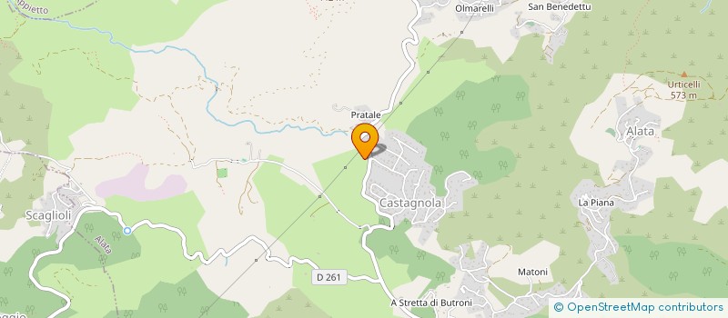 localisation de l'entreprise MADAME XAVIERE SALVINI à PERI