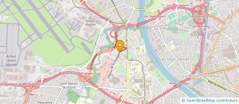 localisation de l'entreprise MADAME XENIA BANDIERA à TOULOUSE