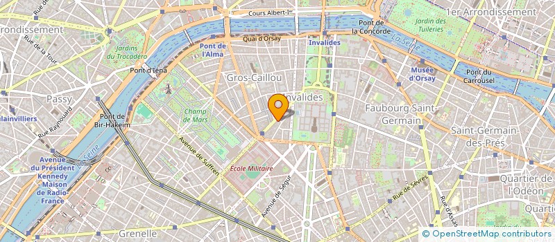 localisation de l'entreprise MADAME XENIA BIEGLER  PARIS