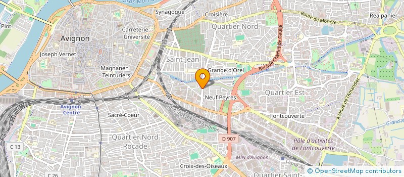 localisation de l'entreprise MADAME XENIA-REINE KOKO  AVIGNON