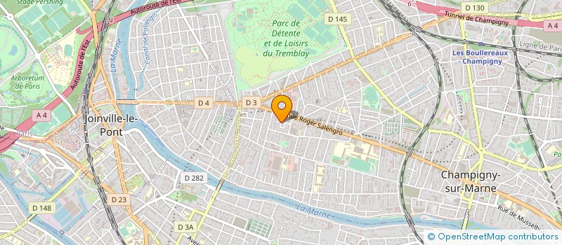 localisation de l'entreprise MADAME XENIA ROTHWEILER à CHAMPIGNY-SUR-MARNE