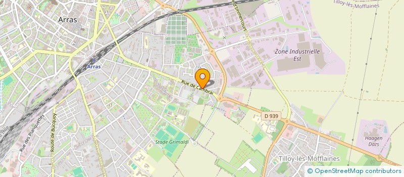 localisation de l'entreprise MADAME XHELANA HAZIRI à ARRAS