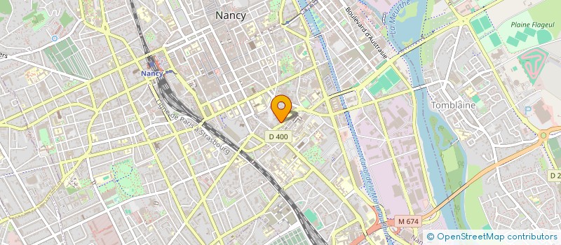 localisation de l'entreprise MADAME XHENSILA MUCLLARI  NANCY