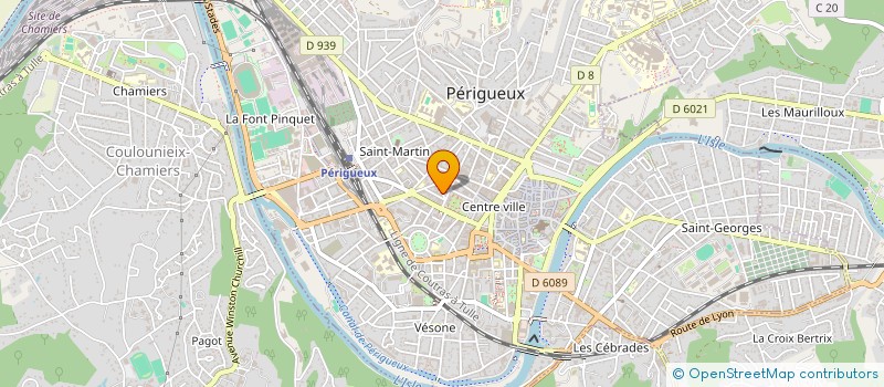 localisation de l'entreprise MADAME XHESIKA ALUSHAJ à PERIGUEUX