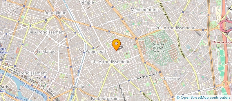 localisation de l'entreprise MADAME XI WANG  PARIS