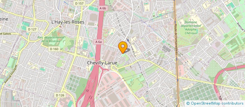 localisation de l'entreprise MADAME XI ZHOU  CHEVILLY-LARUE