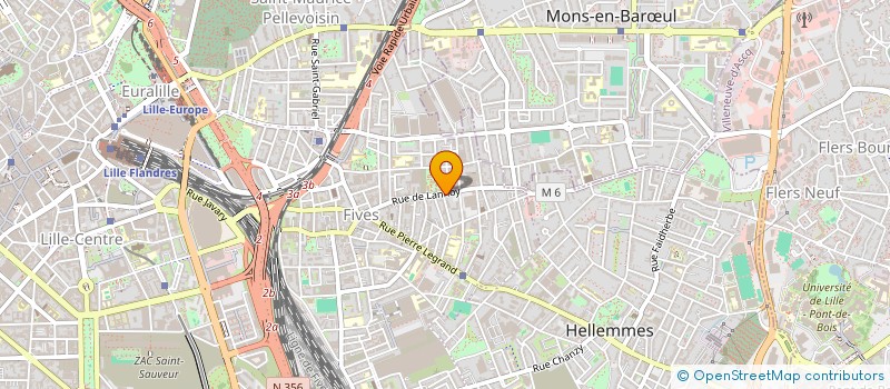 localisation de l'entreprise MADAME XIA LIU à LILLE