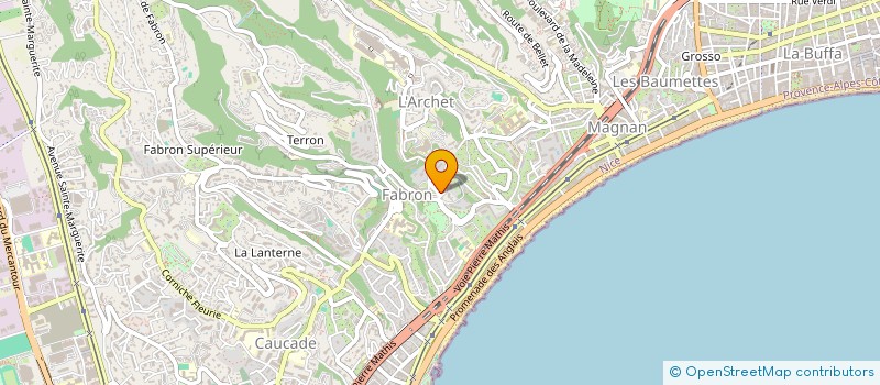 localisation de l'entreprise MADAME XIANG LI  NICE