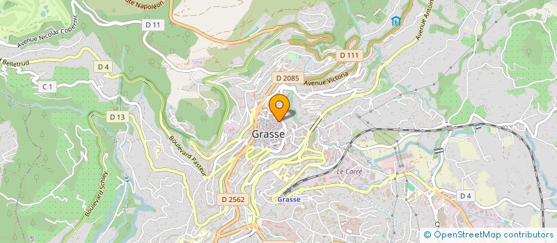 localisation de l'entreprise MADAME XIANHUA YIN  GRASSE