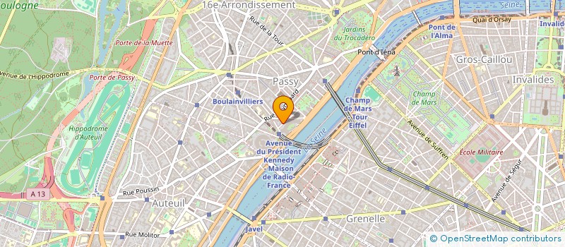 localisation de l'entreprise MADAME XIAO HU  PARIS