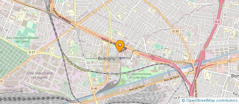 localisation de l'entreprise MADAME XIAO YAO à BOBIGNY