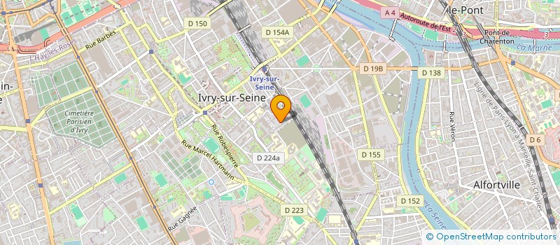 localisation de l'entreprise MADAME XIAO ZHANG  IVRY-SUR-SEINE