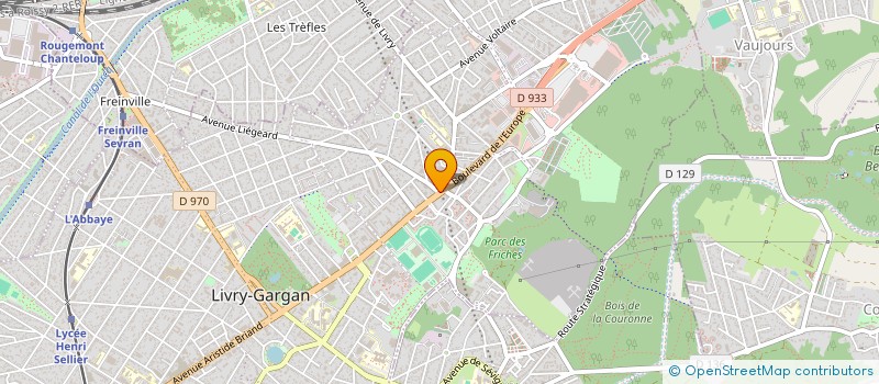 localisation de l'entreprise MADAME XIAOFEN YANG  LIVRY-GARGAN