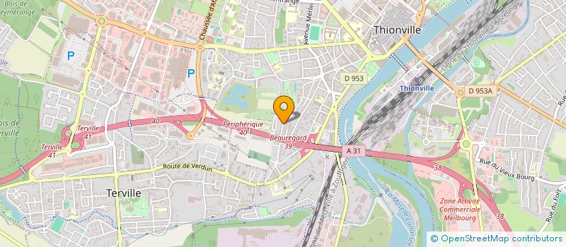 localisation de l'entreprise MADAME XIAOHUI WANG à THIONVILLE