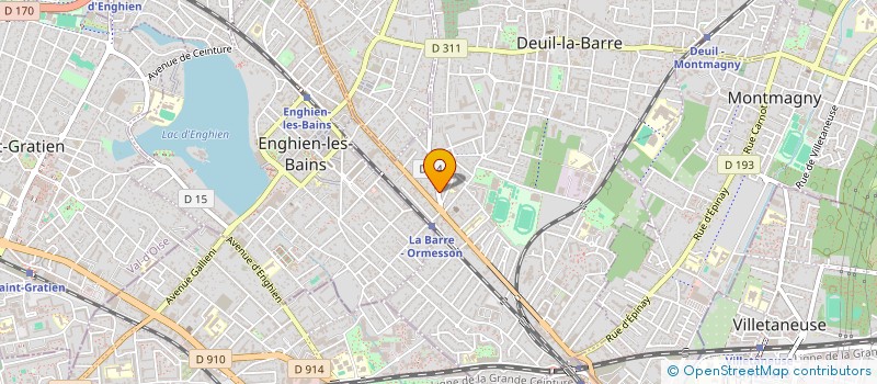 localisation de l'entreprise MADAME XIAOJIE CHEN à DEUIL-LA-BARRE