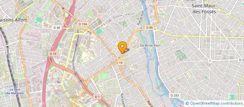 localisation de l'entreprise MADAME XIAOJIE LIN  CRETEIL