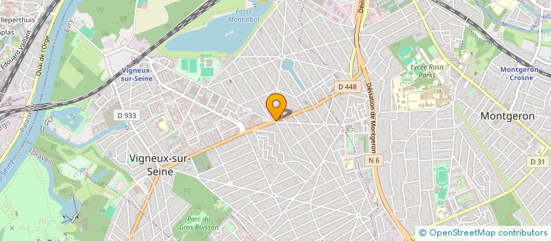 localisation de l'entreprise MADAME XIAOJIE ZHOU  VIGNEUX-SUR-SEINE