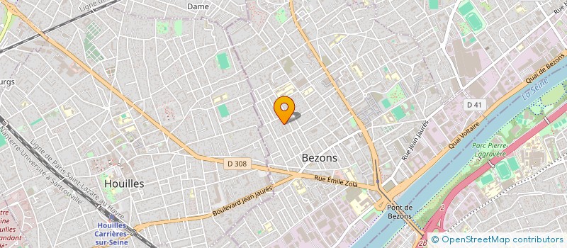 localisation de l'entreprise MADAME XIAOLIAN LIANG  BEZONS