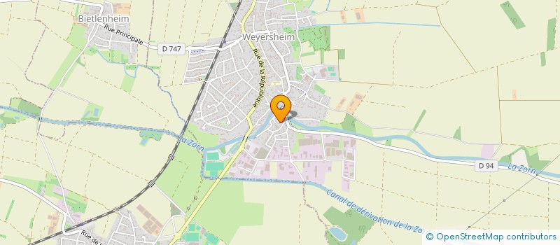 localisation de l'entreprise MADAME XIAOLIN ZHU  WEYERSHEIM