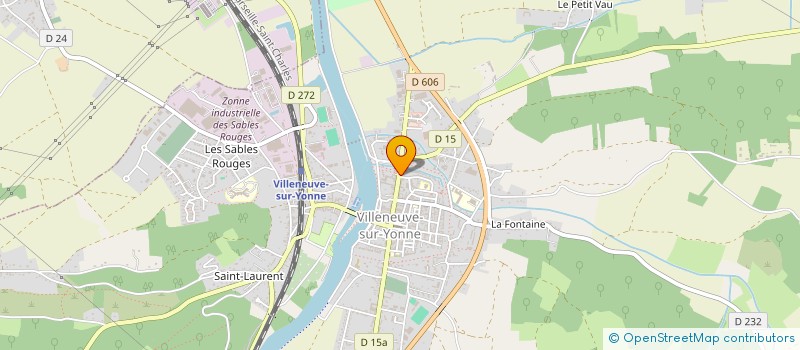 localisation de l'entreprise MADAME XIAOLU HUANG à VILLENEUVE-SUR-YONNE