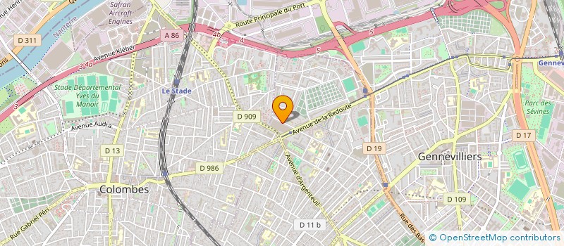 localisation de l'entreprise MADAME XIAOOU CHEN à ASNIERES-SUR-SEINE