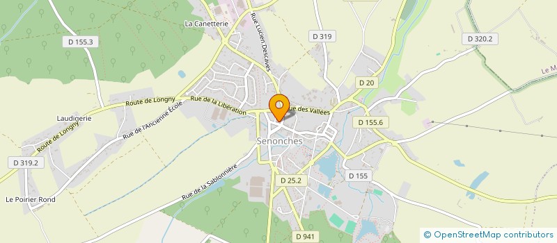localisation de l'entreprise MADAME XIAOQI HU à SENONCHES