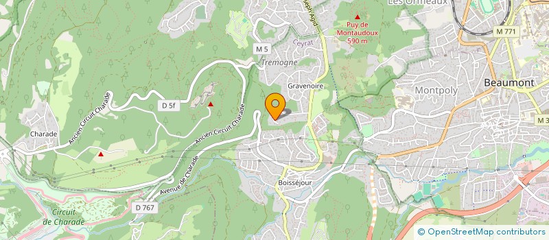 localisation de l'entreprise MADAME XIAOTIAN WANG  CEYRAT