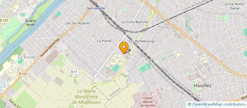 localisation de l'entreprise MADAME XIAOYA HE à SARTROUVILLE