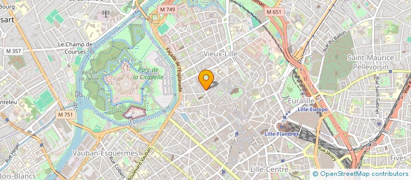 localisation de l'entreprise MADAME XIAOYA TANG à LILLE