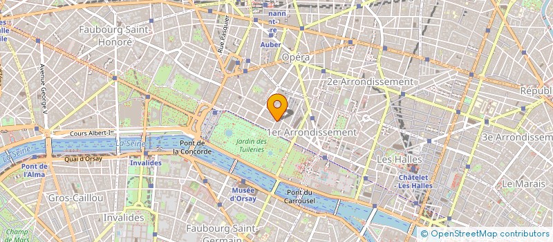 localisation de l'entreprise MADAME XIAOYUAN ZHANG  PARIS