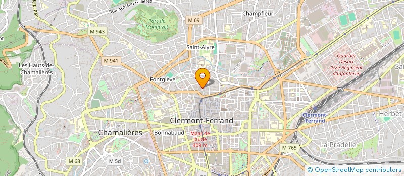 localisation de l'entreprise MADAME XIAXIANG LIN à CLERMONT-FERRAND