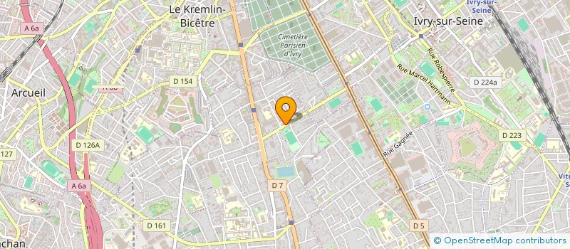 localisation de l'entreprise MADAME XIFENG ZHOU  VILLEJUIF