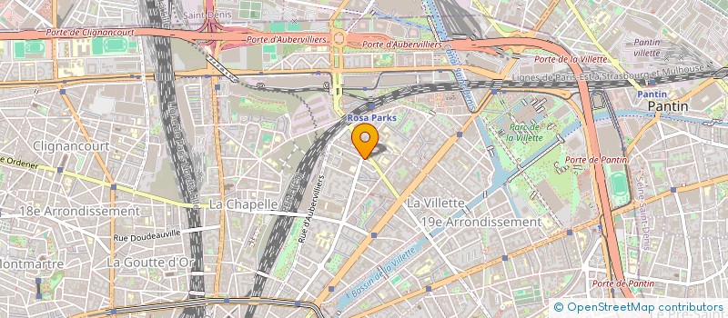 localisation de l'entreprise MADAME XILE ZHANG  PARIS