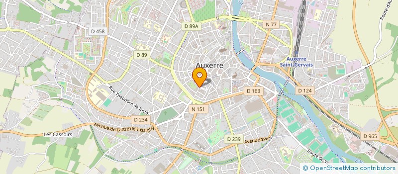 localisation de l'entreprise MADAME XIMENA WALERSTEIN à AUXERRE