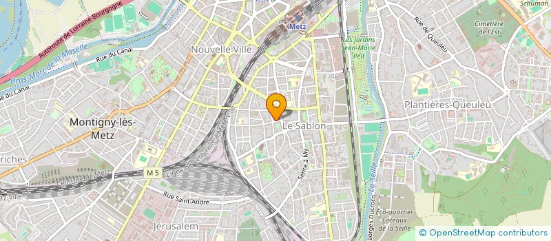 localisation de l'entreprise MADAME XIN CHANG  METZ