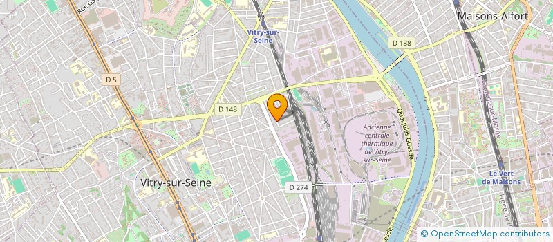localisation de l'entreprise MADAME XIN CUI à VITRY-SUR-SEINE