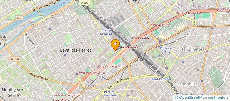 localisation de l'entreprise MADAME XIN SHI à LEVALLOIS-PERRET