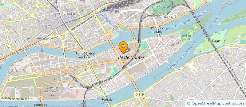 localisation de l'entreprise MADAME XIN WU à NANTES