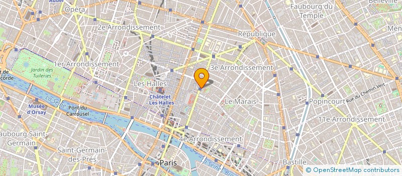 localisation de l'entreprise MADAME XINHUA ZHANG  PARIS