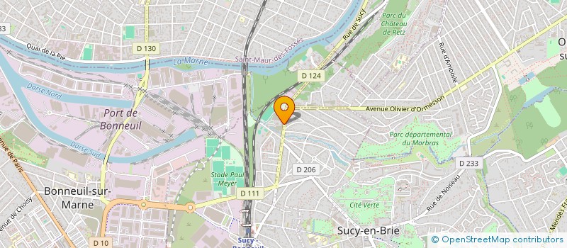 localisation de l'entreprise MADAME XINLING ZHUO  SUCY-EN-BRIE