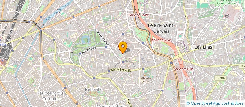 localisation de l'entreprise MADAME XINPING CHEN  PARIS