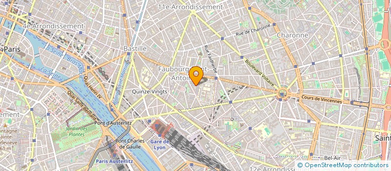 localisation de l'entreprise MADAME XINWEI WANG  PARIS