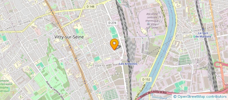 localisation de l'entreprise MADAME XINYU SUN à VITRY-SUR-SEINE