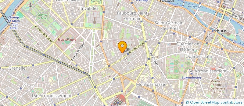 localisation de l'entreprise MADAME XINZHU YANG  PARIS