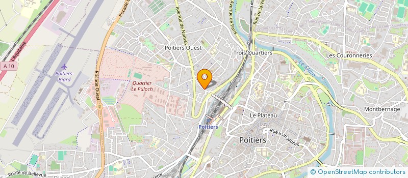 localisation de l'entreprise MADAME XIU-BI LEI  LOUDUN