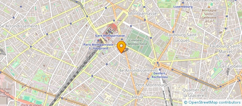 localisation de l'entreprise MADAME XIYING BAI  PARIS