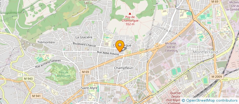 localisation de l'entreprise MADAME XOCHITL PALACIOS SANTILLAN  CLERMONT-FERRAND