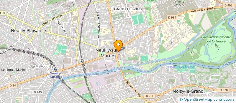 localisation de l'entreprise MADAME XU ZHANG à NEUILLY-SUR-MARNE
