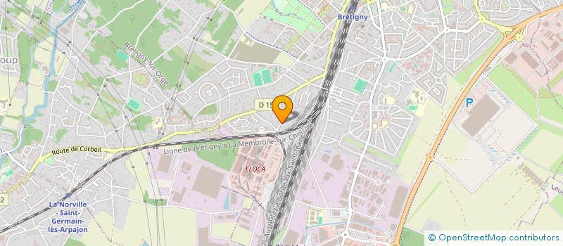 localisation de l'entreprise MADAME XUAN CALEN  BRETIGNY-SUR-ORGE